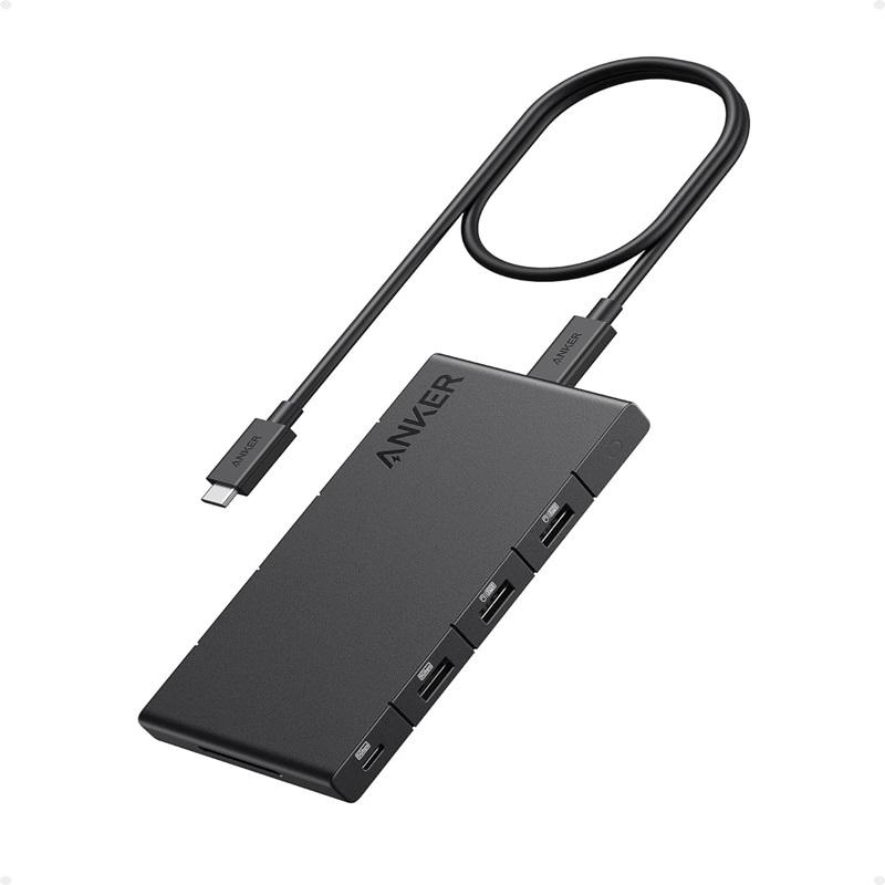 ANKER 364 USB C Hub (10-in-1, Dual 4K HDMI) Black