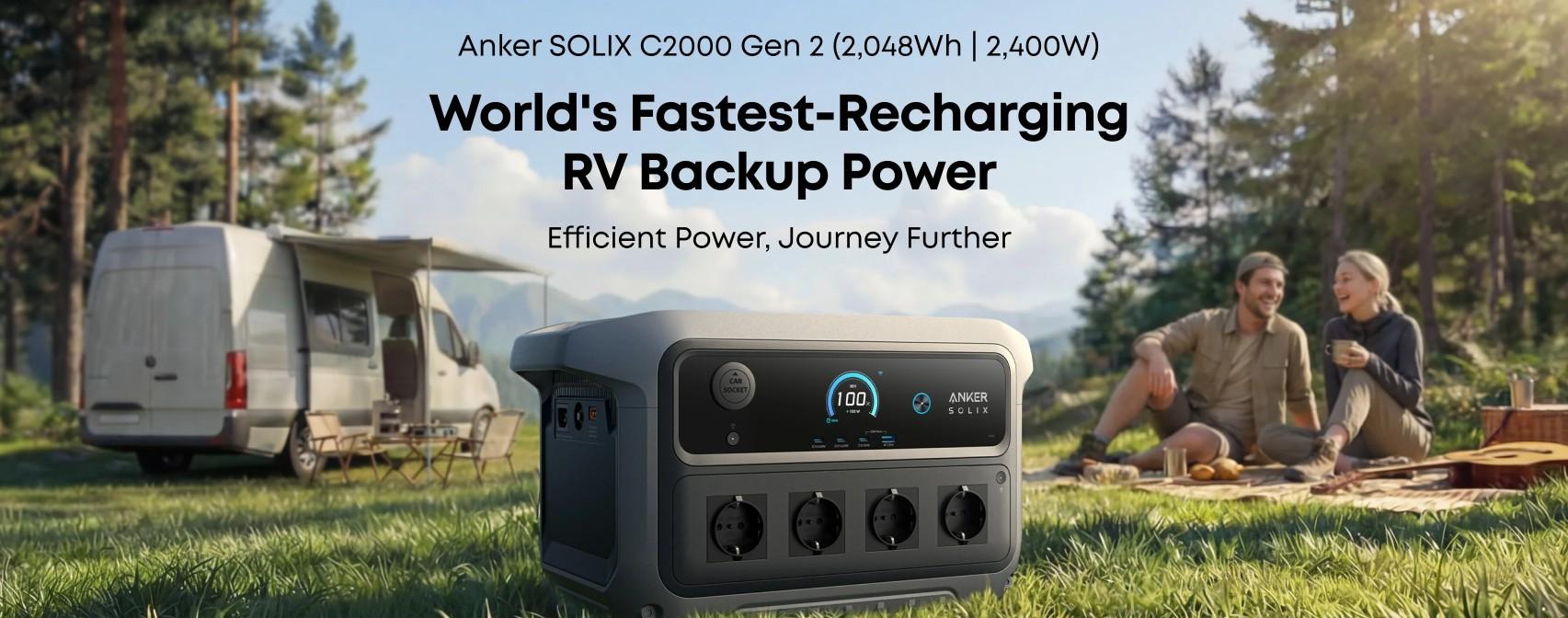 Anker SOLIX C2000 Gen 2 Portable Power Station