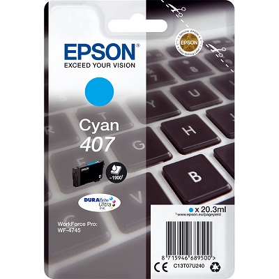 C13T07U240 Cyan Epson ink (1.9K)