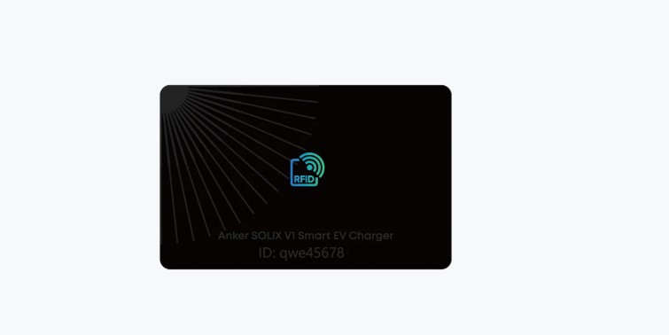 Anker SOLIX EV Charger RFID Card