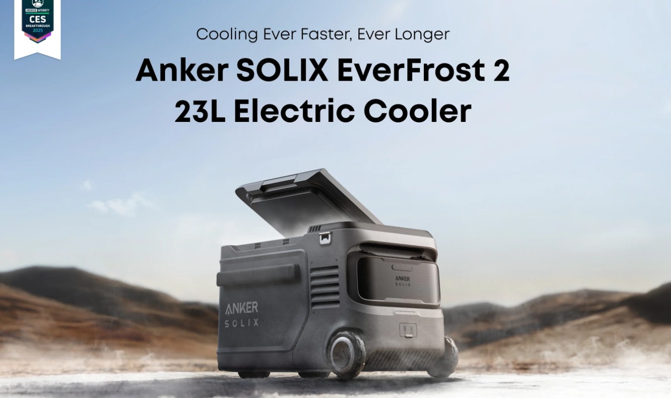 Anker Solix EverFrost 2 23L Electric cooler Gray