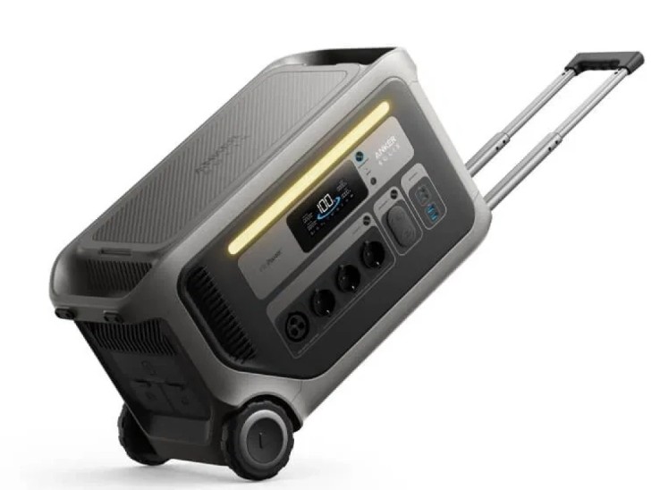 Anker SOLIX F3000 Portable Power Station Black