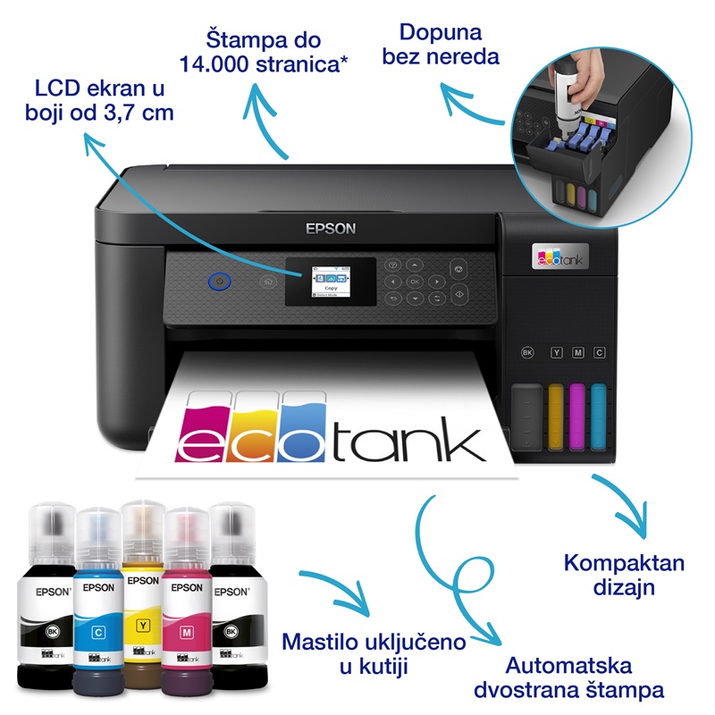 Epson EcoTank MFP L4260 Color A4 štampač