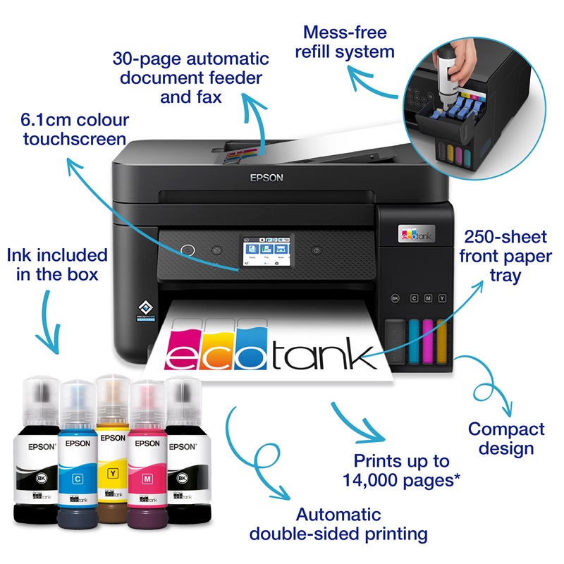 Epson EcoTank MFP L6270 Color A4 štampač